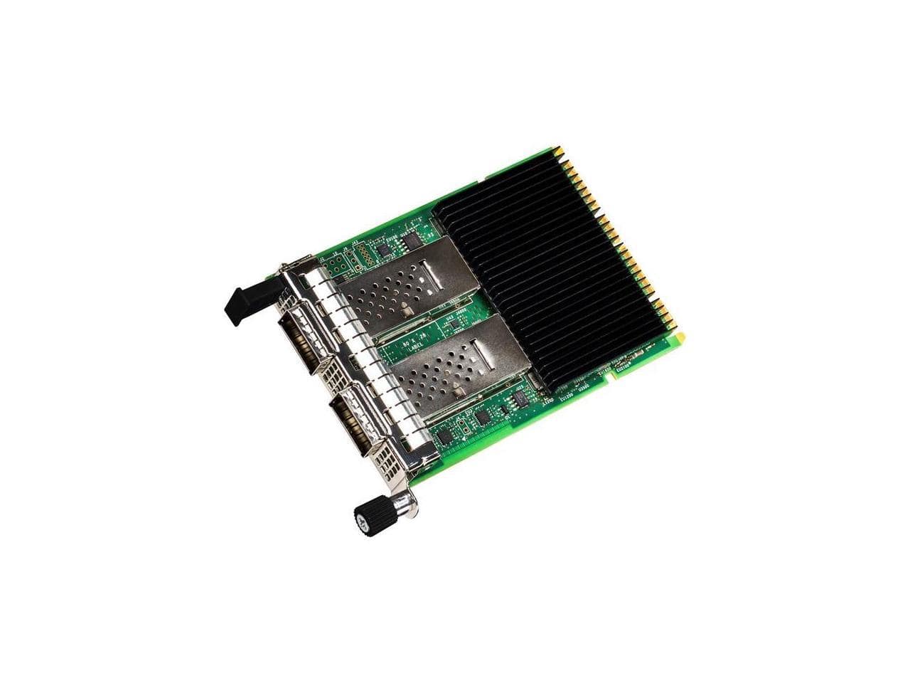 Intel - E810-CQDA2 100G OCP 3.0 2-Port PCIe 4.0 x16 Optical Network Adapter - Black