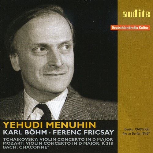 Yehudi Menuhin - Violin Concertos  - COMPACT DISCS