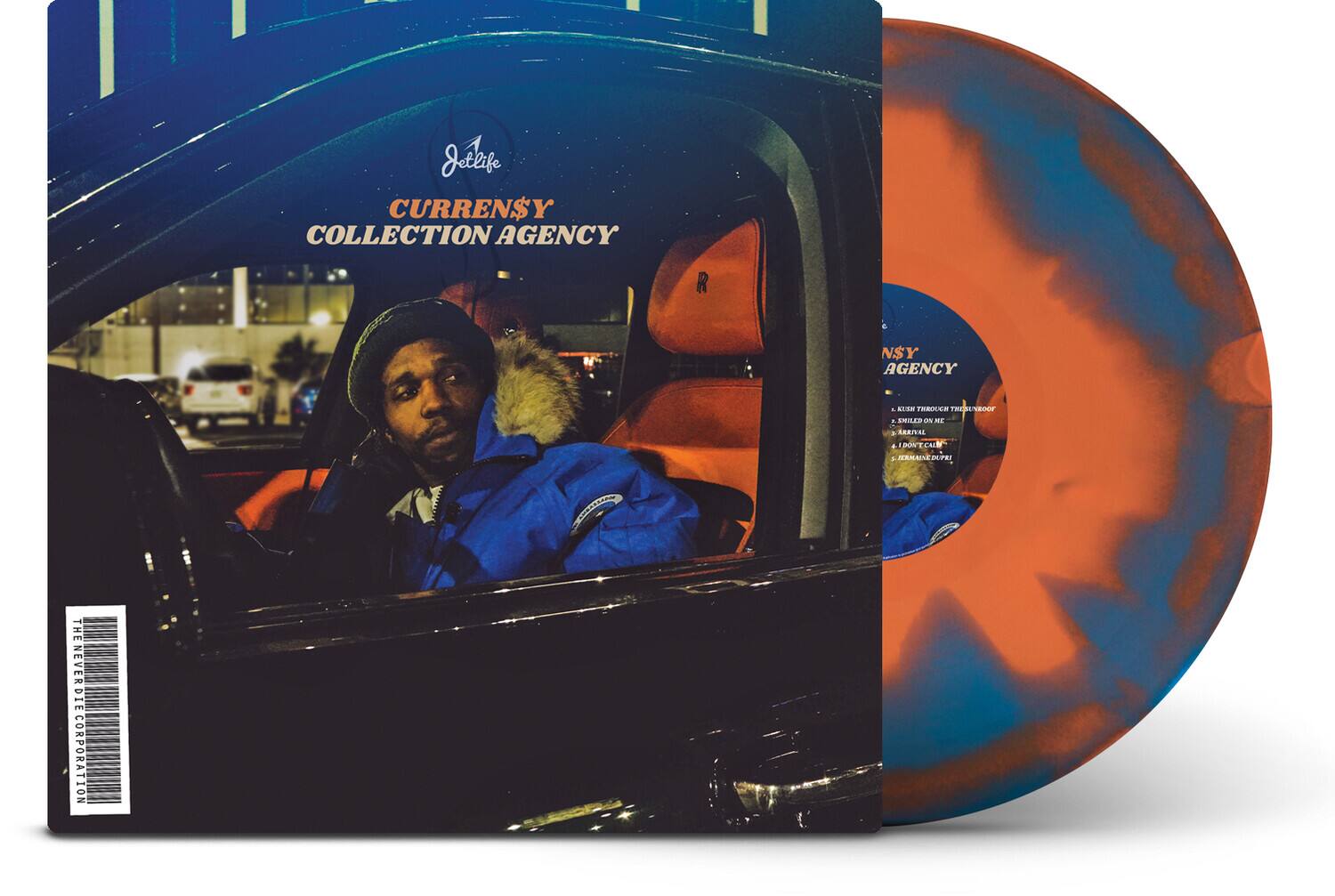 Curren$y - Collection Agency - Blue/Orange   - VINYL LP price history on PriceWatchPro