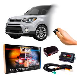 MPC - Factory Remote Activated Start Kit For 2014-2019 Kia Soul - Key-to-Start - Black