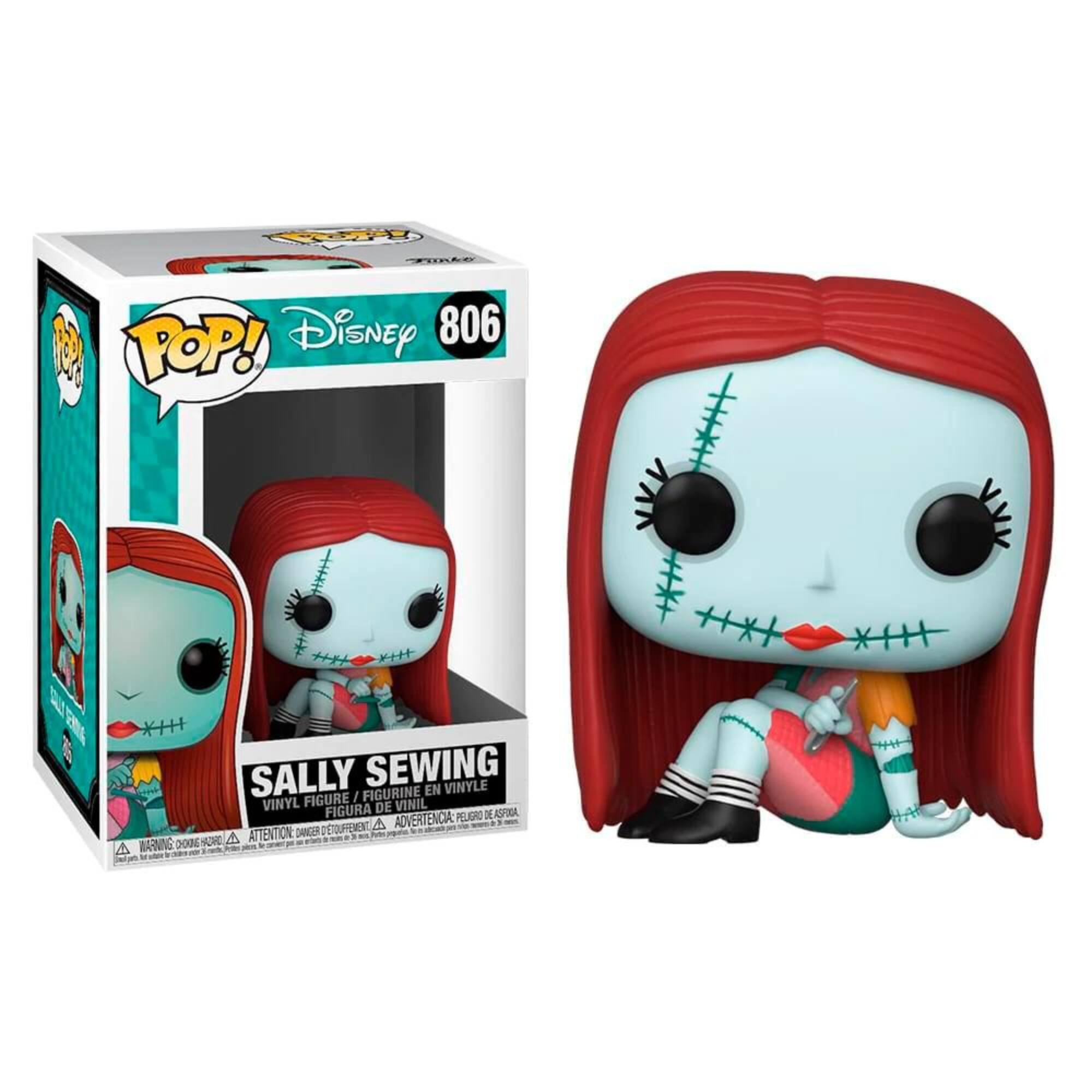 POP! Disney 806
Sally Sewing Vinyl Figure / Figurine en Vinyle
Figura de Vinil
Peligro de Aspiradora
Attention Danger
Danger of Inhalation
Advertencia Peligro de Aspiradora