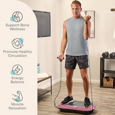 LifePro - Waver Vibration Plate Whole Body Exercise Machine for Weight Loss, Muscle Toning & Lymphatic Drainage - Pink LifePro - Waver Vibration Plate Whole Body Exercise Machine for Weight Loss, Muscle Toning & Lymphatic Drainage - Pink