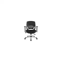 The Office - To Go Fabric Manager Chair, (OTG11686B) - Mesh Black