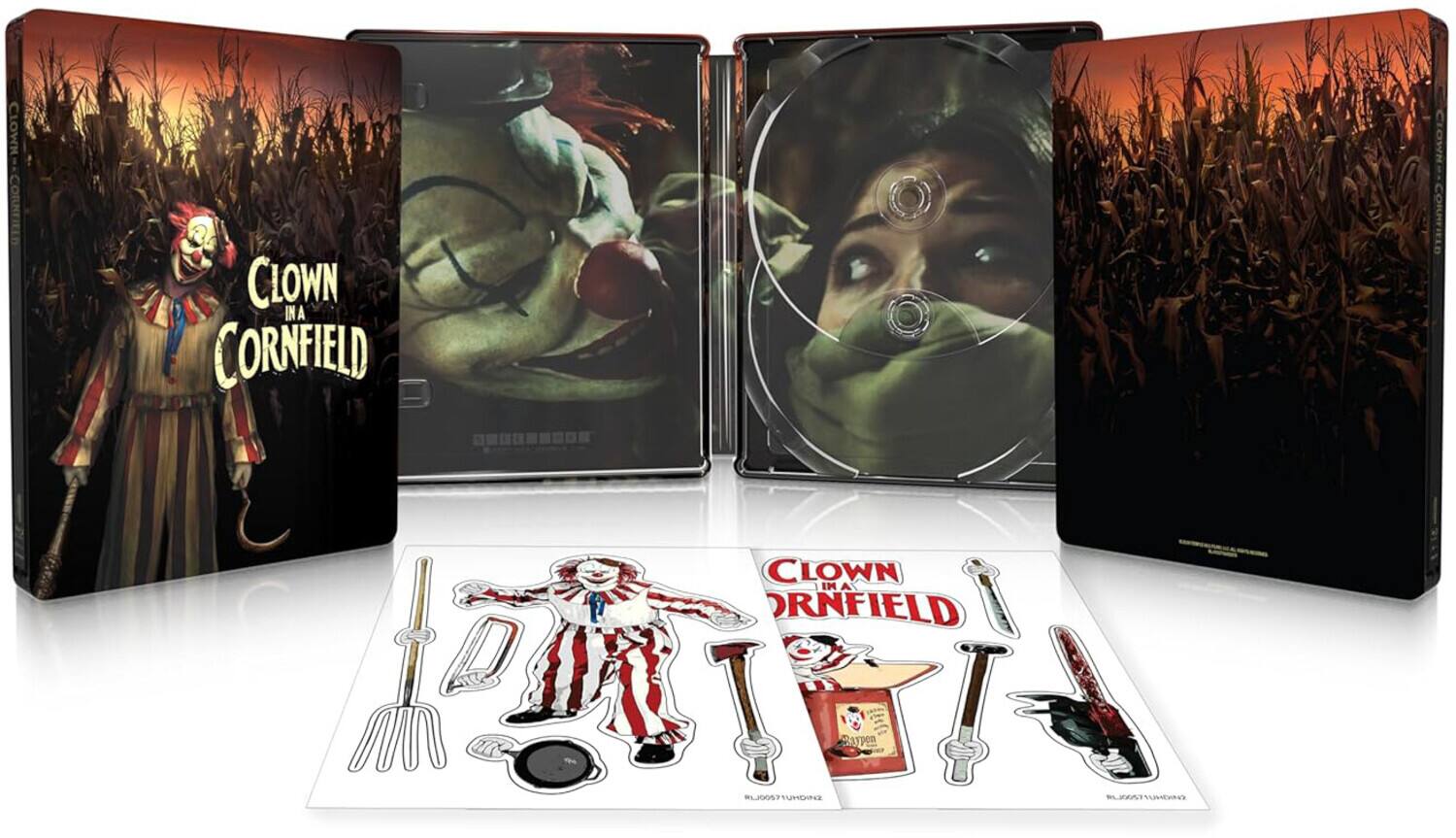 Alt View 1. Clown in a Cornfield (Steelbook)   - 4K Blu-Ray.