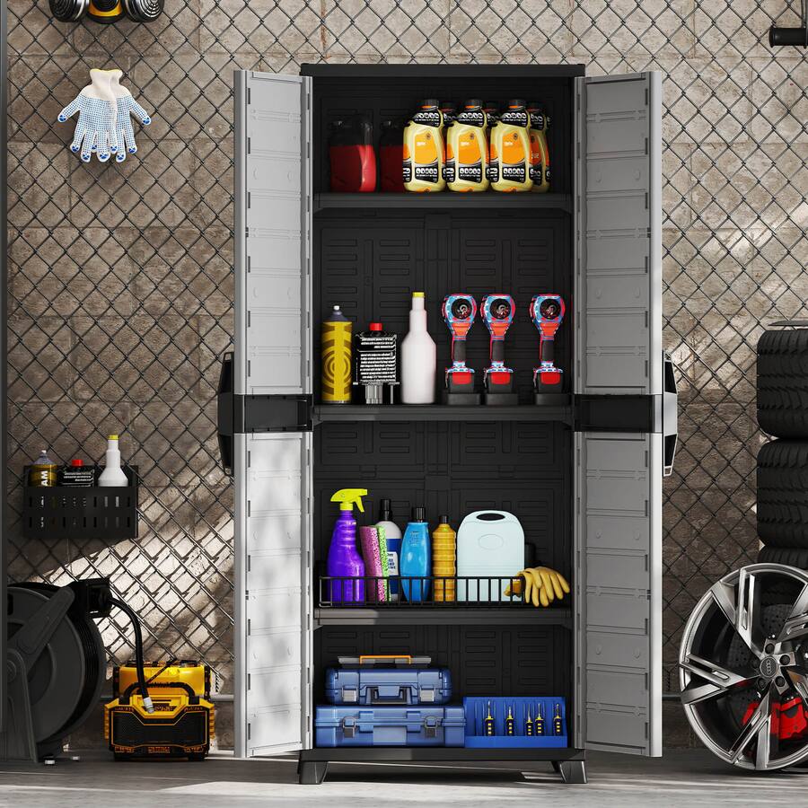 Costway Plastic Storage Cabinet 68