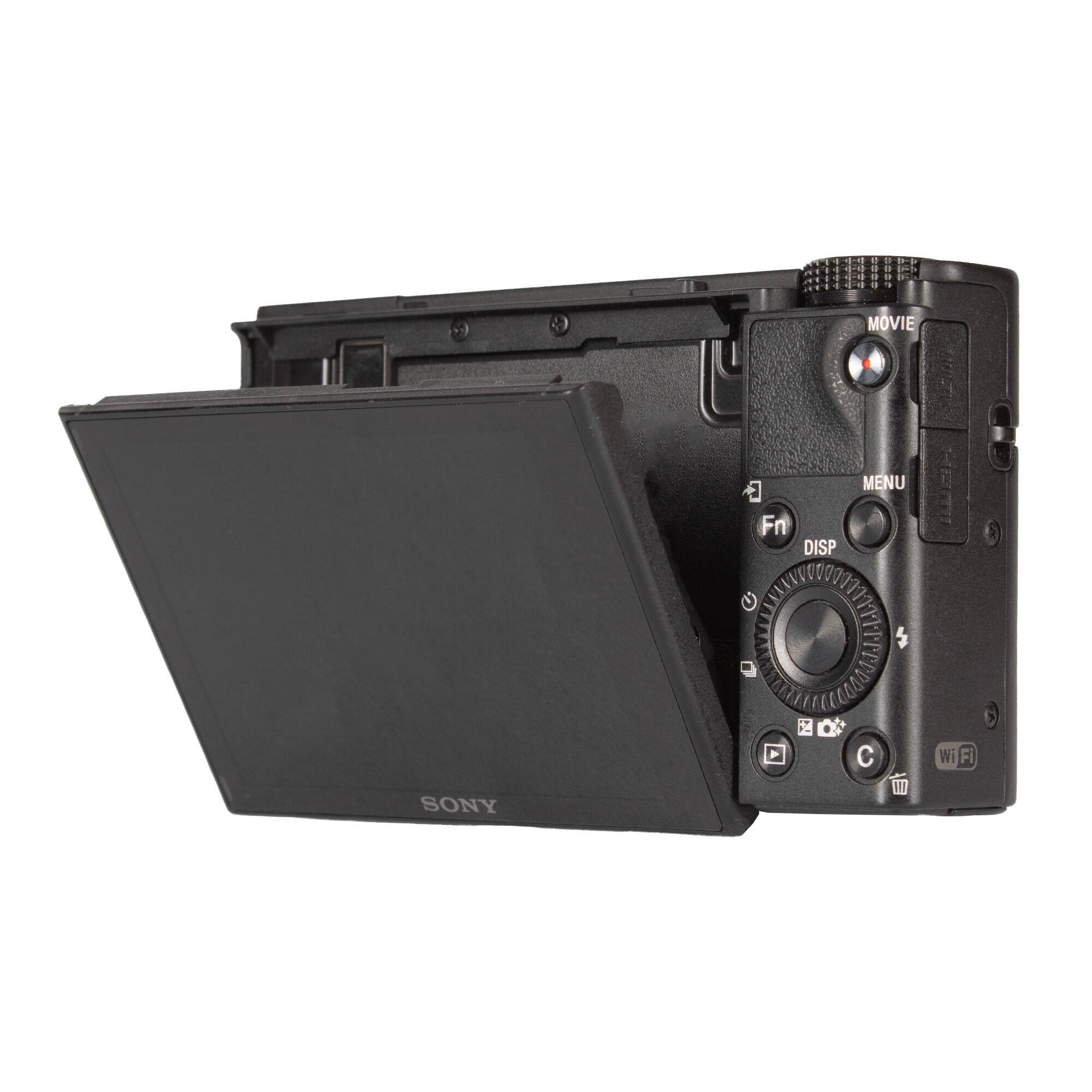 - MOVIE
- Fn
- DISP
- MENU
- Wi-Fi
- SONY