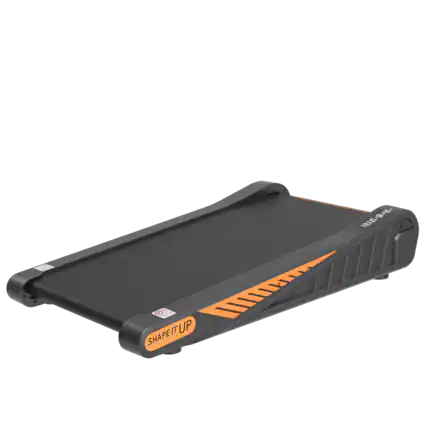 Front. Akoasm - 2.0 HP Walking Pad Under Desk Treadmill 8% Incline for Small Space - Black.