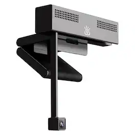 iContact Camera - ProMini 4K Eye-Contact Webcam, Retractable Arm for Laptops - Black