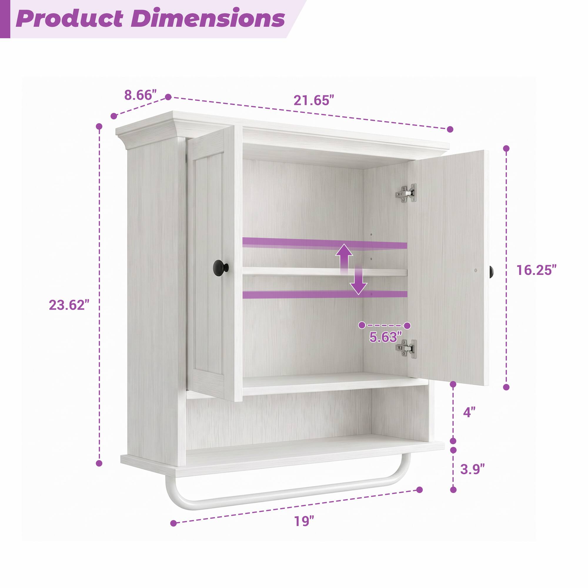 Product Dimensions: 8.66" x 21.65" x 16.25" x 23.62" x 5.63" x 4" x 3.9" x 19"