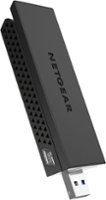 NETGEAR - AC1200 Dual-Band WiFi USB 3.0 Adapter - Black - Front_Zoom