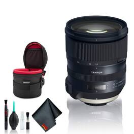 Tamron - SP 24-70mm f/2.8 Di VC USD G2 Lens for Nikon F - Deluxe Bundle - Black