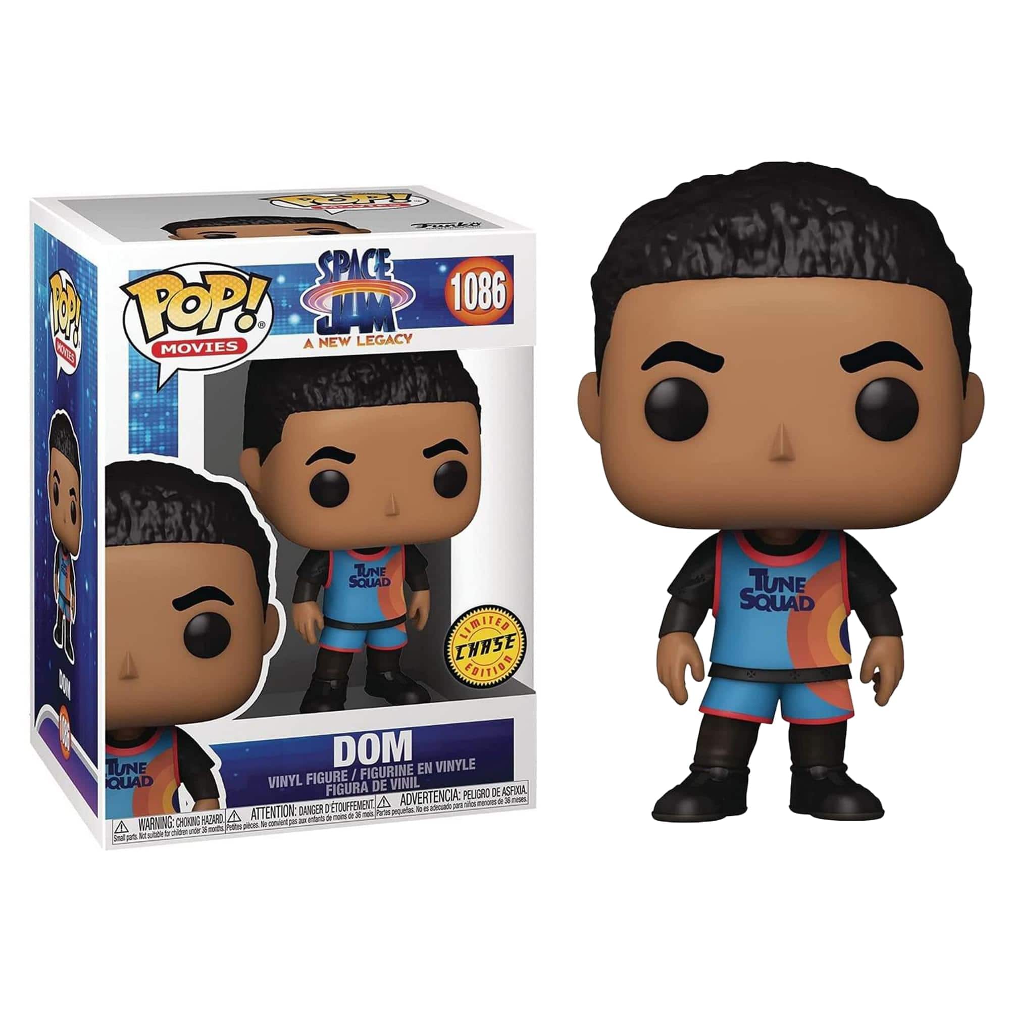 Space Jam Funko POP Vinyl Figure | Dom Chase - Blue