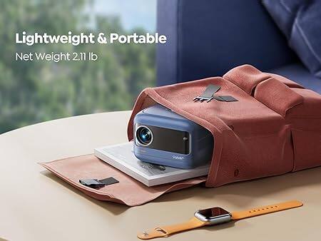 Lightweight & Portable  
Net Weight 2.11 lb