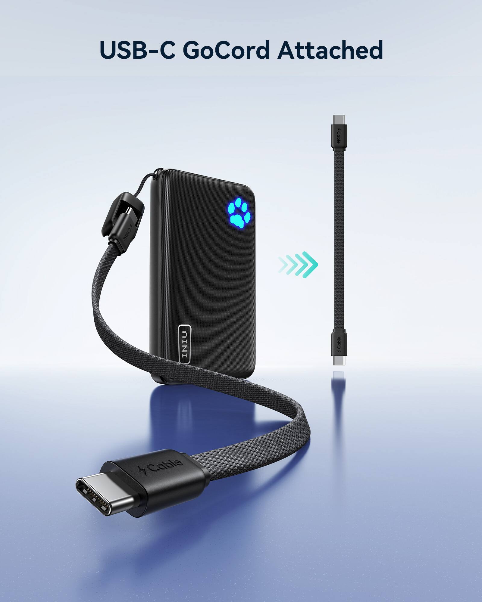 USB-C GoCord Attached

INIU Cable