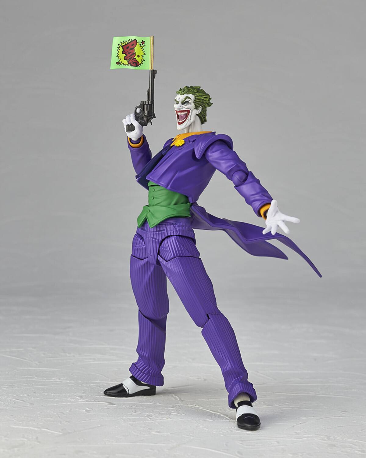 Alt View 2. PopMarket - Kaiyodo - DC Heroes - Revoltech Amazing Yamaguchi - Joker Ver.1.5 Action Figure   - Collectibles - Multicolor.