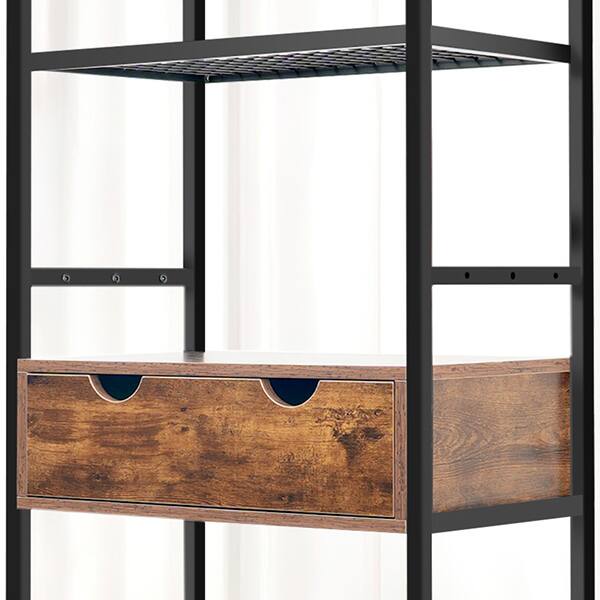 Alt View 2. Yardgrace - All-in-One Cat Tree Modern Gray & White Cat Tower with Hammock, Bed & Feeding Station.