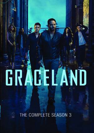 Front. Graceland: The Complete Season 3 - DVD.
