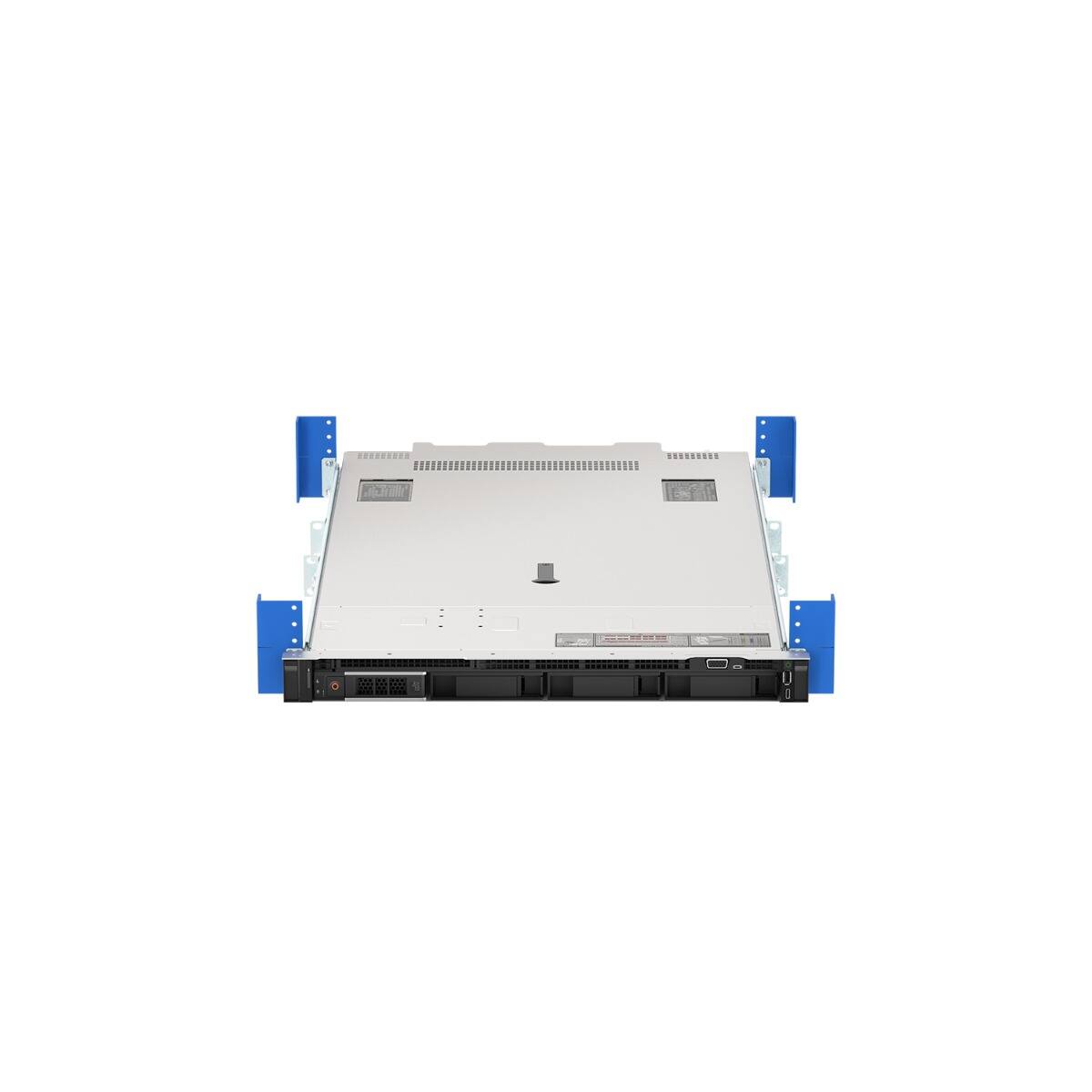 Alt View 4. RackSolutions - RackSolutions 1U Cobra 110-A Dry Slide Rail for Dell - Black.