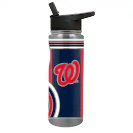 Great American Products - Washington Nationals 24oz. Cool Vibes Jr. Thirst Hydration Water Bottle - Multicolor