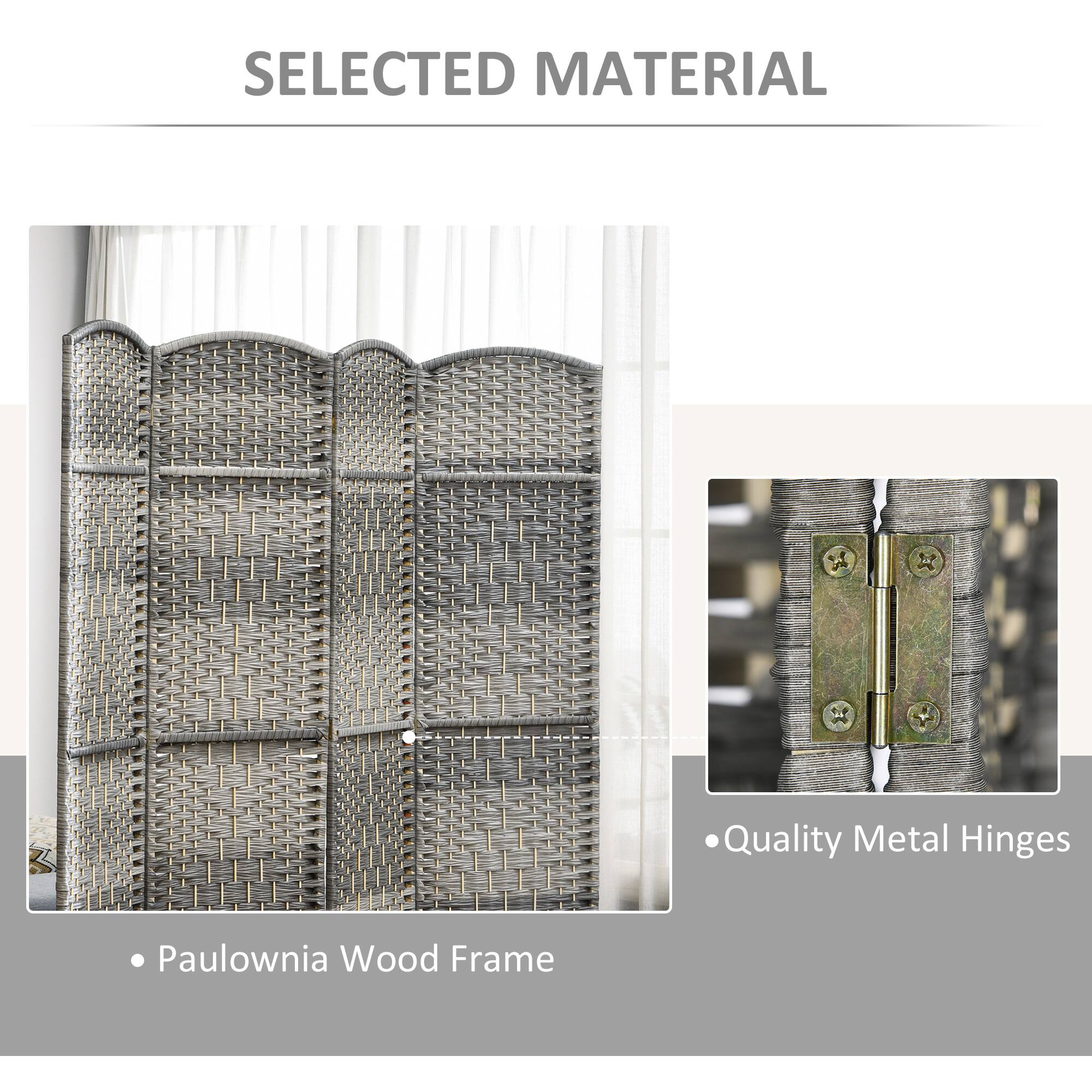 SELECTED MATERIAL

Quality Metal Hinges
Paulownia Wood Frame