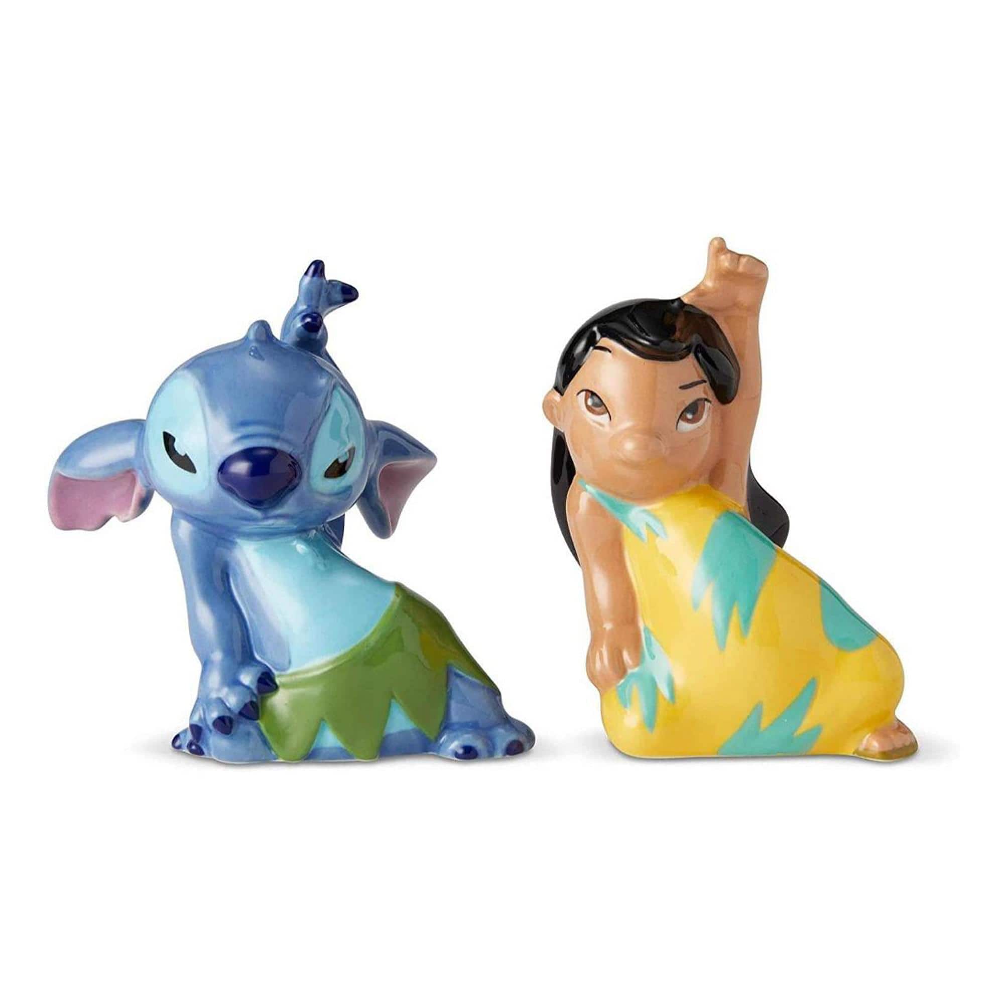 Enesco - Disney Lilo & Stitch Salt and Pepper Shaker Set - Blue