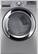 Front. LG - SteamDryer 7.4 Cu. Ft. 10-Cycle Steam Gas Dryer.