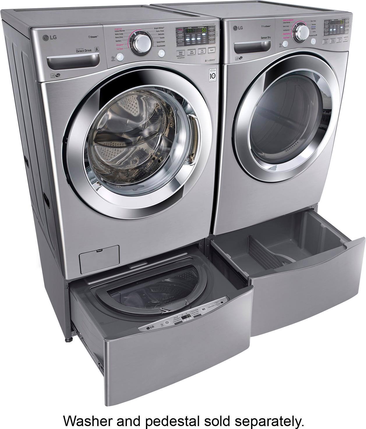 Best Buy: LG SteamDryer 7.4 Cu. Ft. 10-Cycle Steam Gas Dryer DLGX3371V