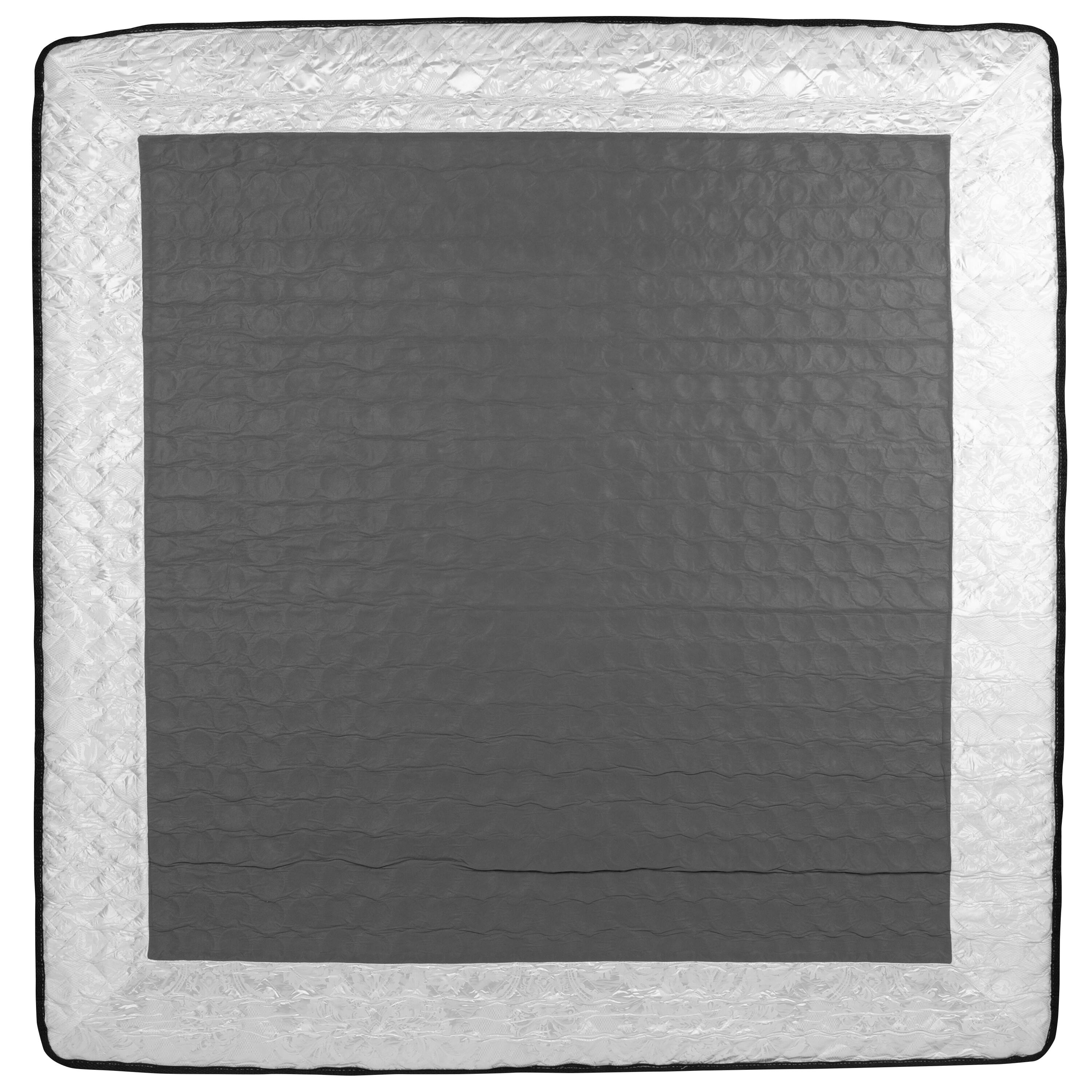 Alt View 10. Emma + Oliver - 10 Inch CertiPUR-US Certified Hybrid Pocket Spring Mattress, Mattress in a Box - Premium Mattress - White.