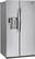 Angle Zoom. LG - 26.6 Cu. Ft. Side-by-Side Refrigerator with Thru-the-Door Ice and Water - Stainless-Steel.
