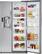 Alt View Zoom 3. LG - 26.6 Cu. Ft. Side-by-Side Refrigerator with Thru-the-Door Ice and Water - Stainless-Steel.