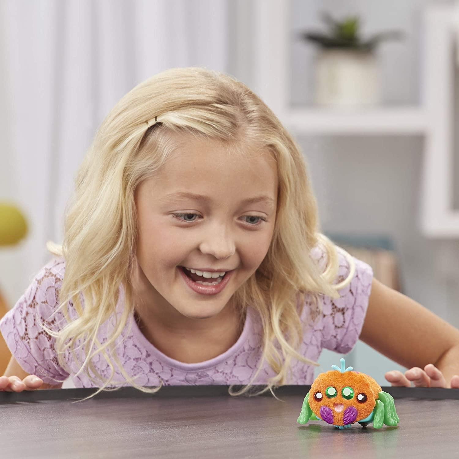Alt View 10. Hasbro - Yellies! Voice-Activated Spider Pet | Toots - Orange.
