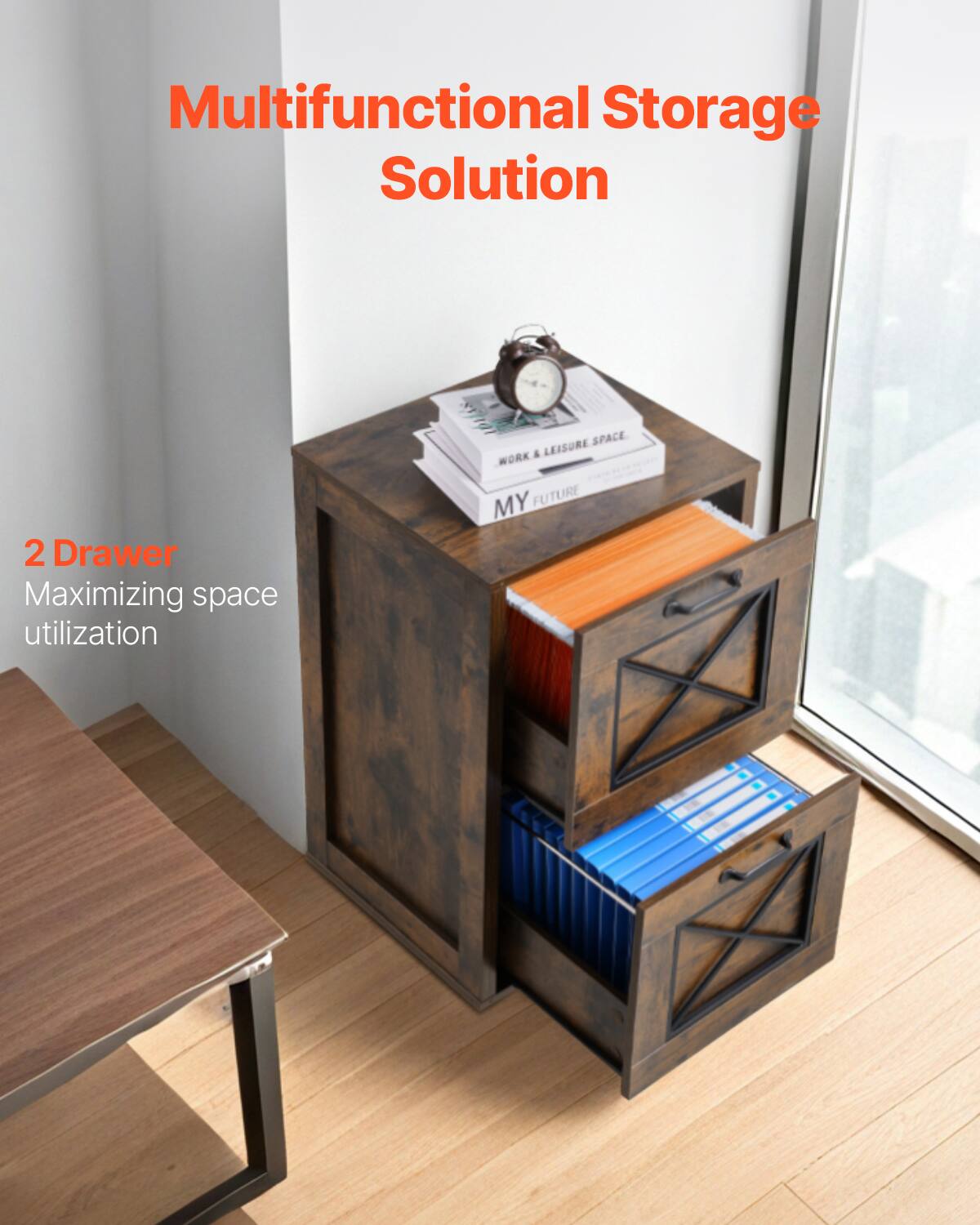 Multifunctional Storage Solution

2 Drawer  
Maximizing space utilization