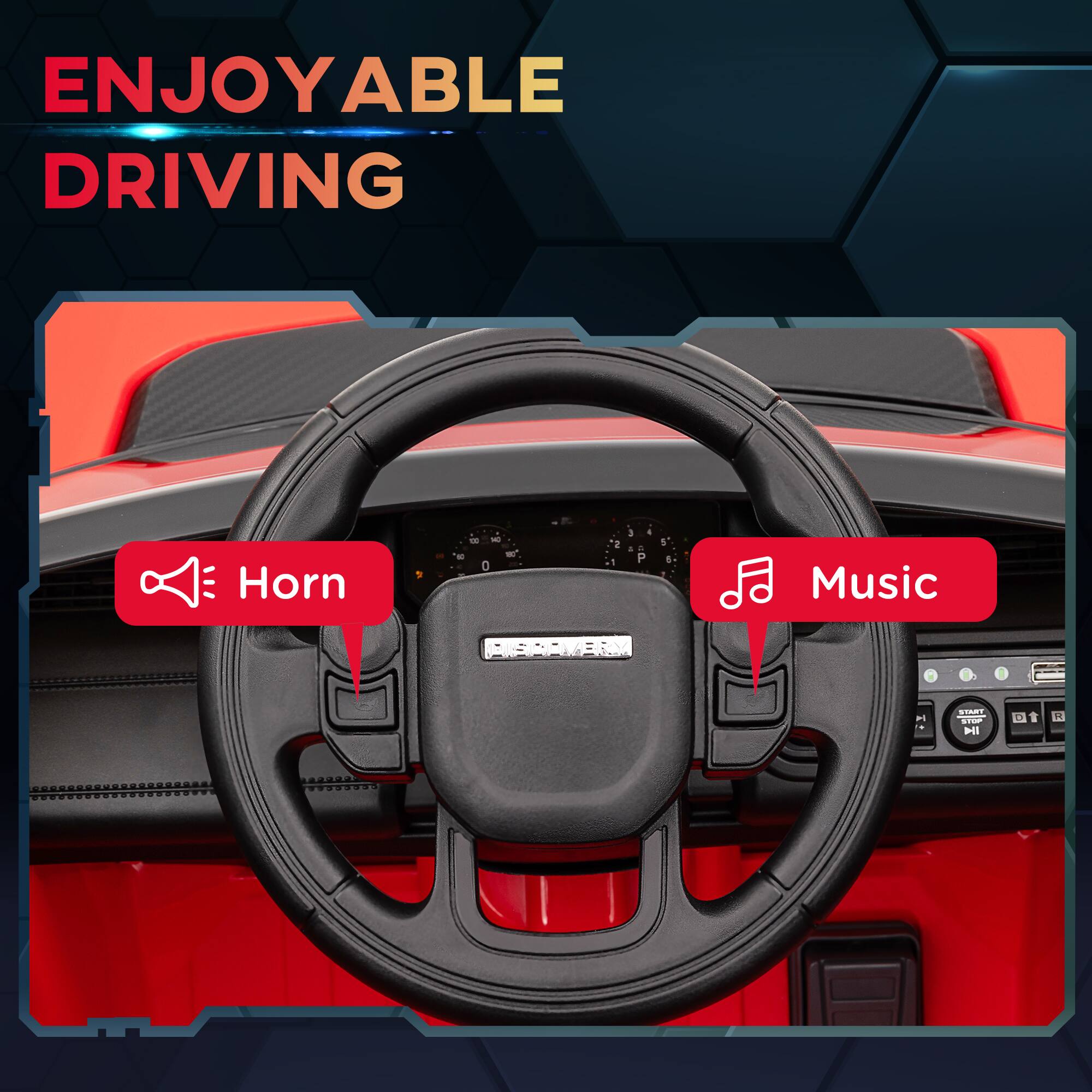 ENJOYABLE DRIVING

Horn

Music