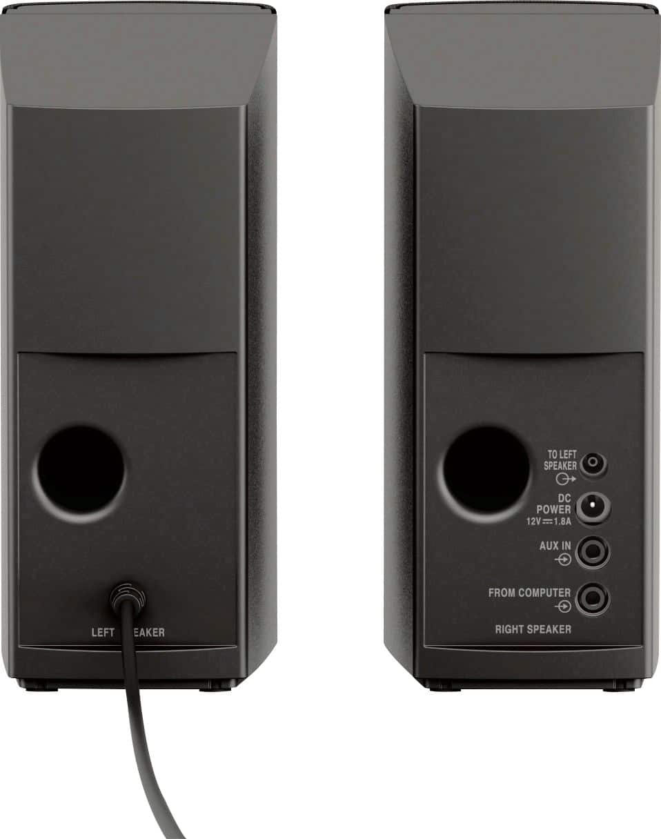 Alt View 11. Bose - Companion 2 Series III Multimedia Speaker System (2-Piece) - Black.