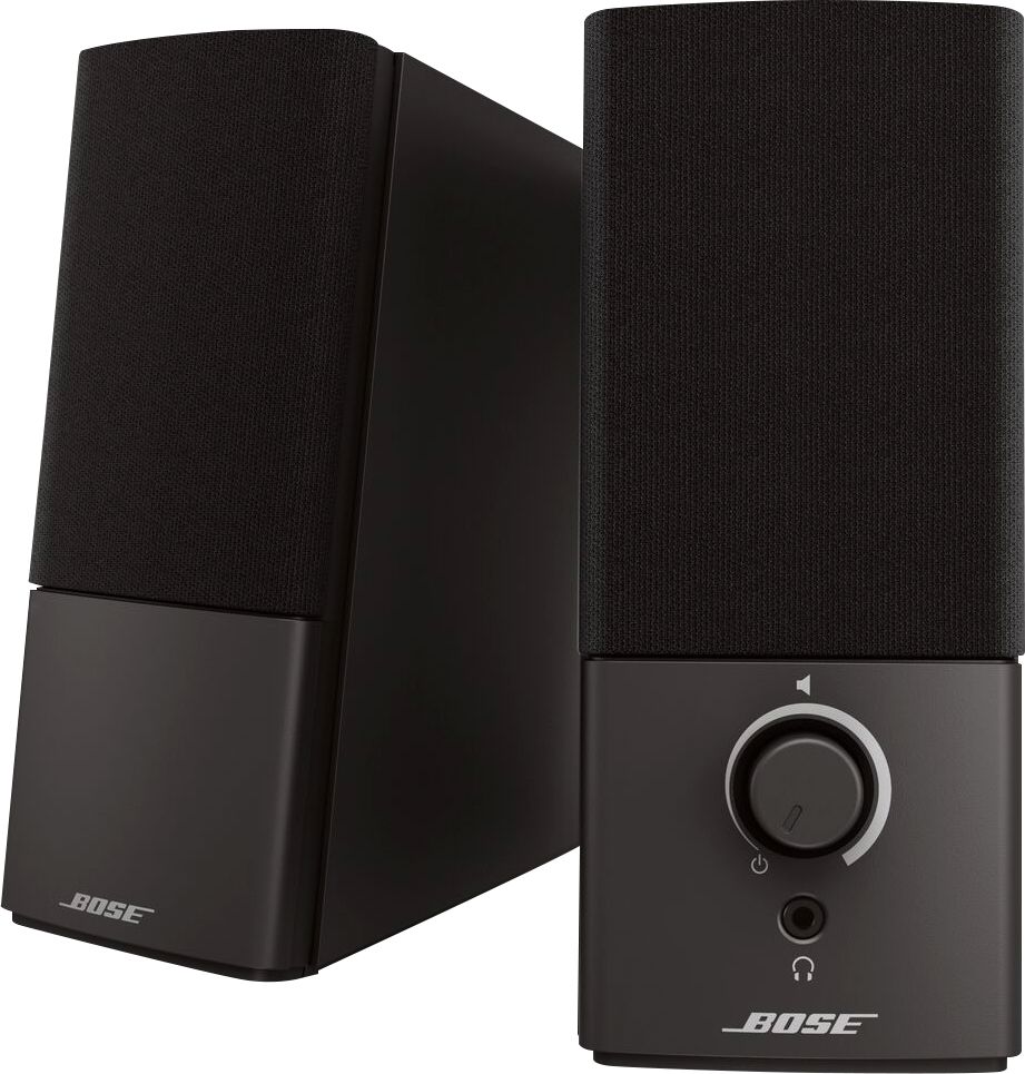 オーディオ機器 スピーカー Bose Companion 2 Series III Multimedia Speaker System (2-Piece) Black  354495-1100 - Best Buy