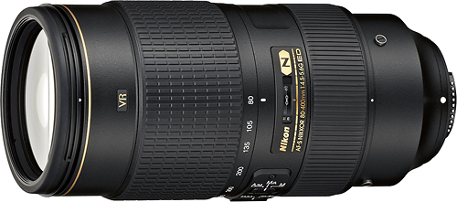 Best Buy: Nikon AF-S NIKKOR 80-400mm f/4.5-5.6G ED VR Telephoto 