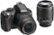 Angle Standard. Nikon - D3100 DSLR Camera with 18-55mm and 55-200mm Lens - Black.