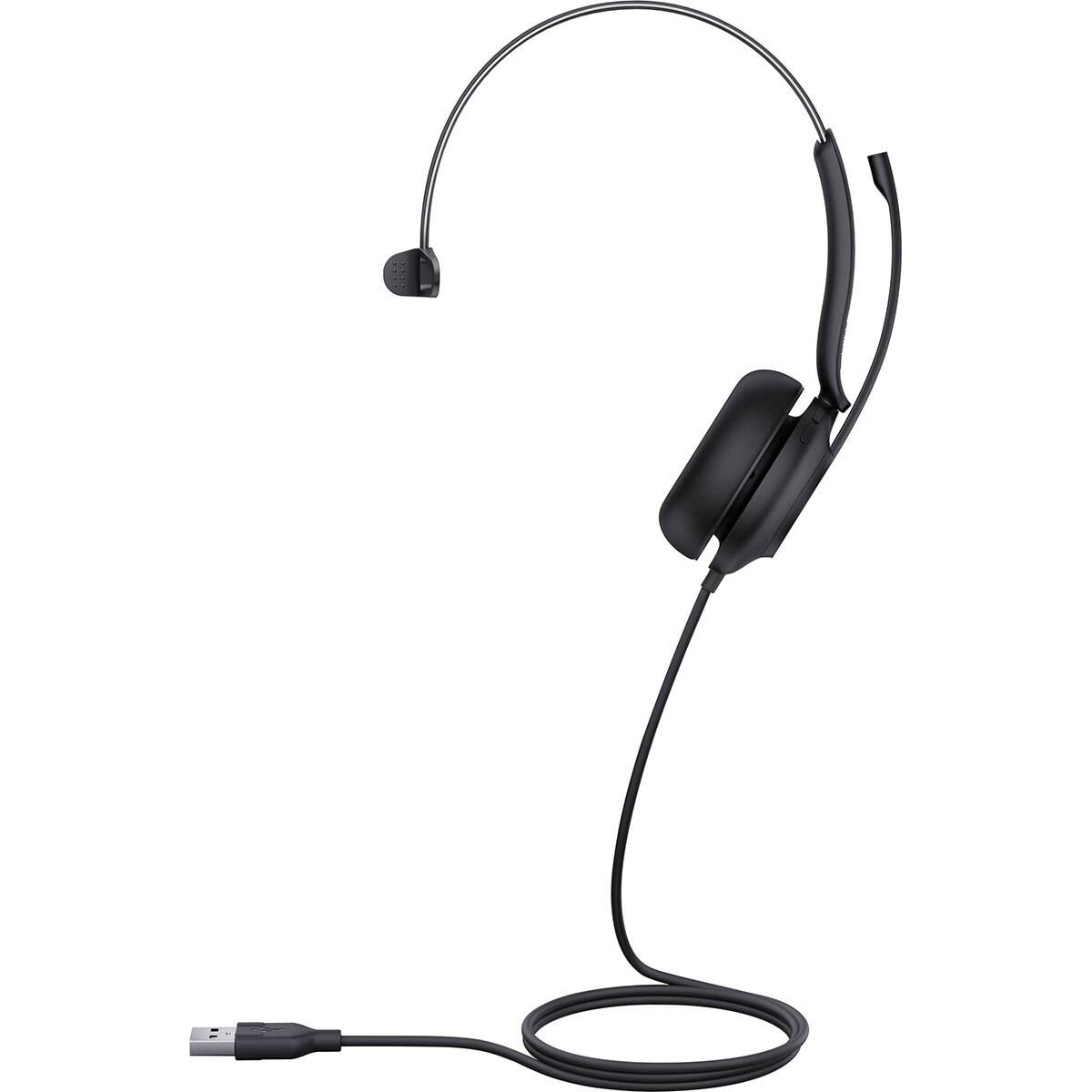Alt View 4. Yealink - Yealink Yealink USB Wired Headset - Black.