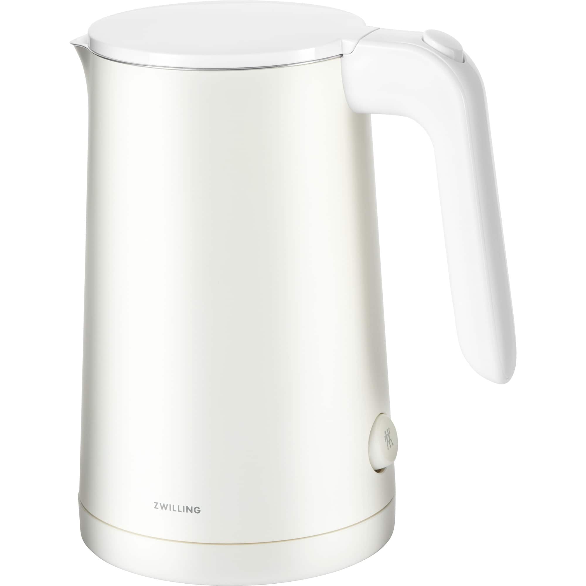 ZWILLING - Enfinigy Cool Touch 1-Liter Electric Kettle, Cordless Tea Kettle & Hot Water - White