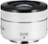 Front Zoom. 45mm f/1.8 2D/3D Lens for Samsung Cameras with NX Mounts - White.