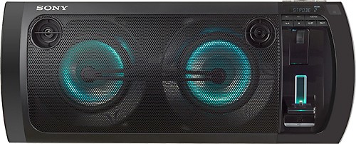 Best Buy Sony 420w Portable Party Speaker System With Apple Ipod And Iphone Dock Black Rdhgtk37ip