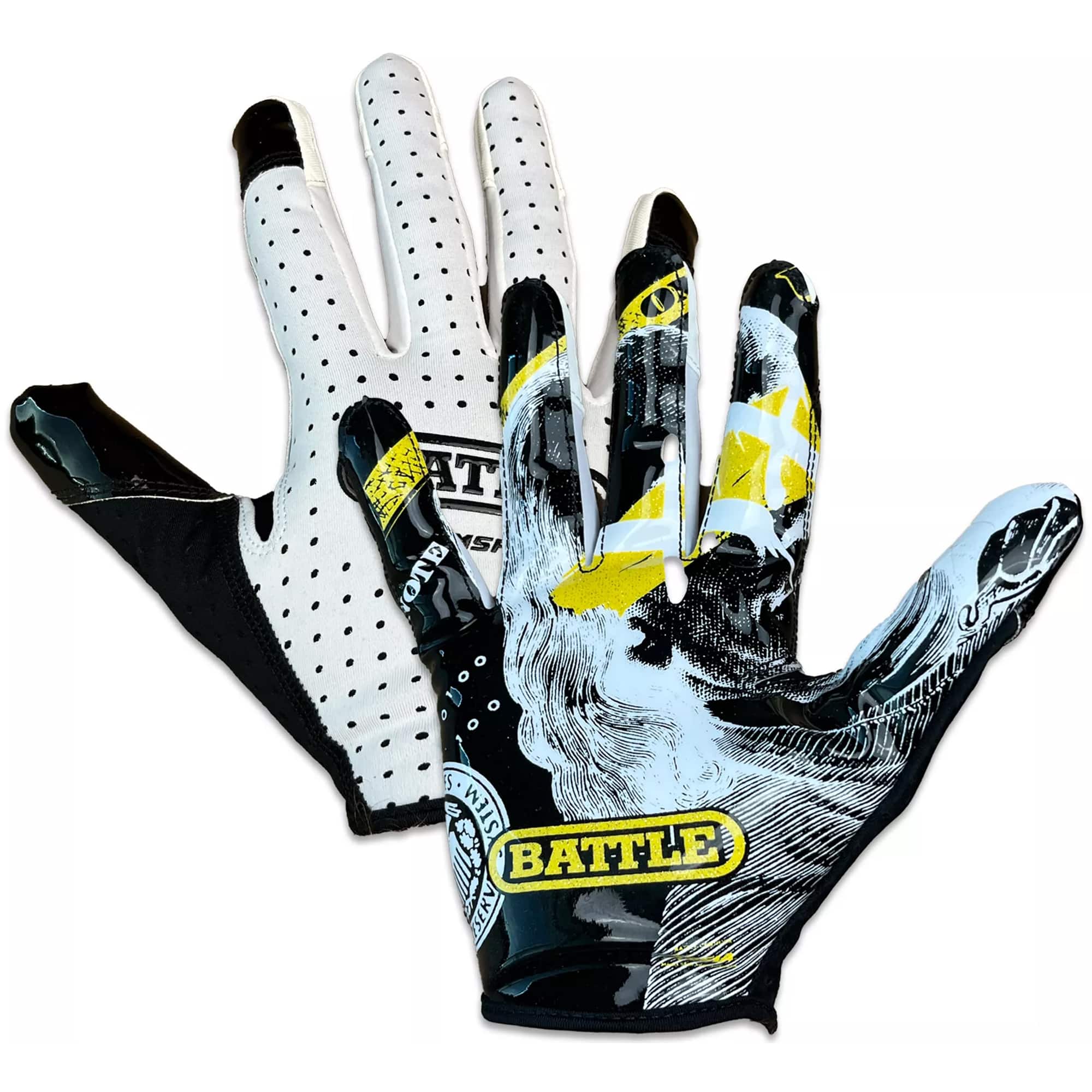 "Battle Sports - ""Benjamin XX"" Battle Doom Speed Football Receiver Gloves - Xlarge - Multicolor" price history on PriceWatchPro