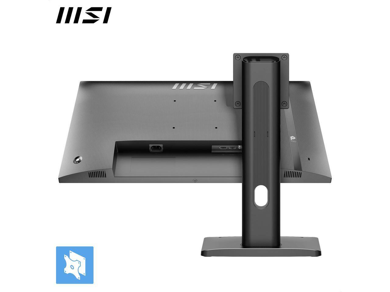 Alt View 4. MSI - MSI 27" Full HD 144Hz IPS Monitor with Speakers, Adjustable Stand - MP275PG E14 - black.