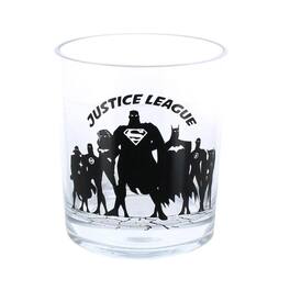 DC Comics - Justice League Whiskey Tumbler - Clear