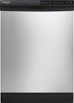 Front Zoom. Frigidaire - Gallery 24" Tall Tub Built-In Dishwasher - Stainless Steel.