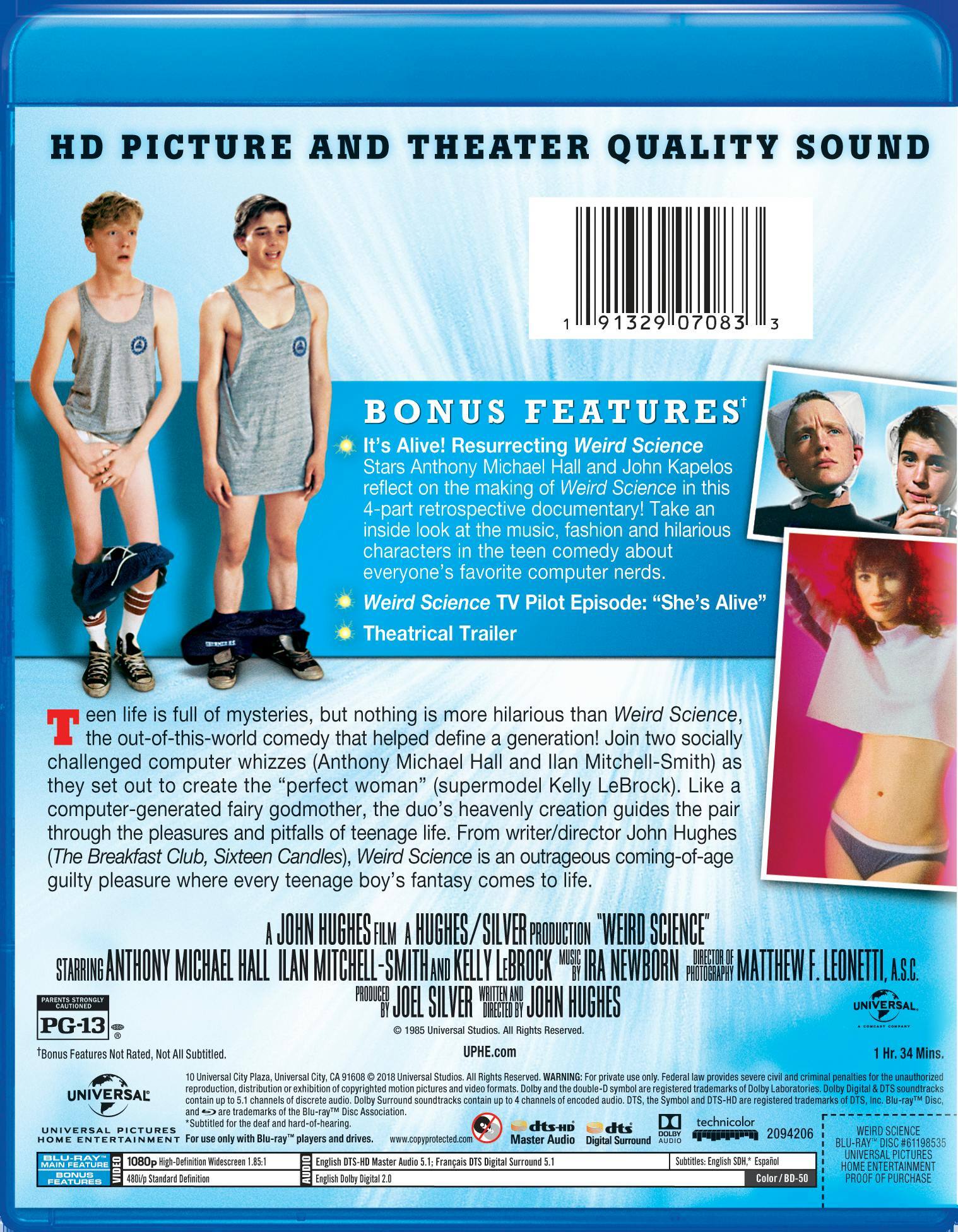 Angle. Weird Science [Blu-ray].