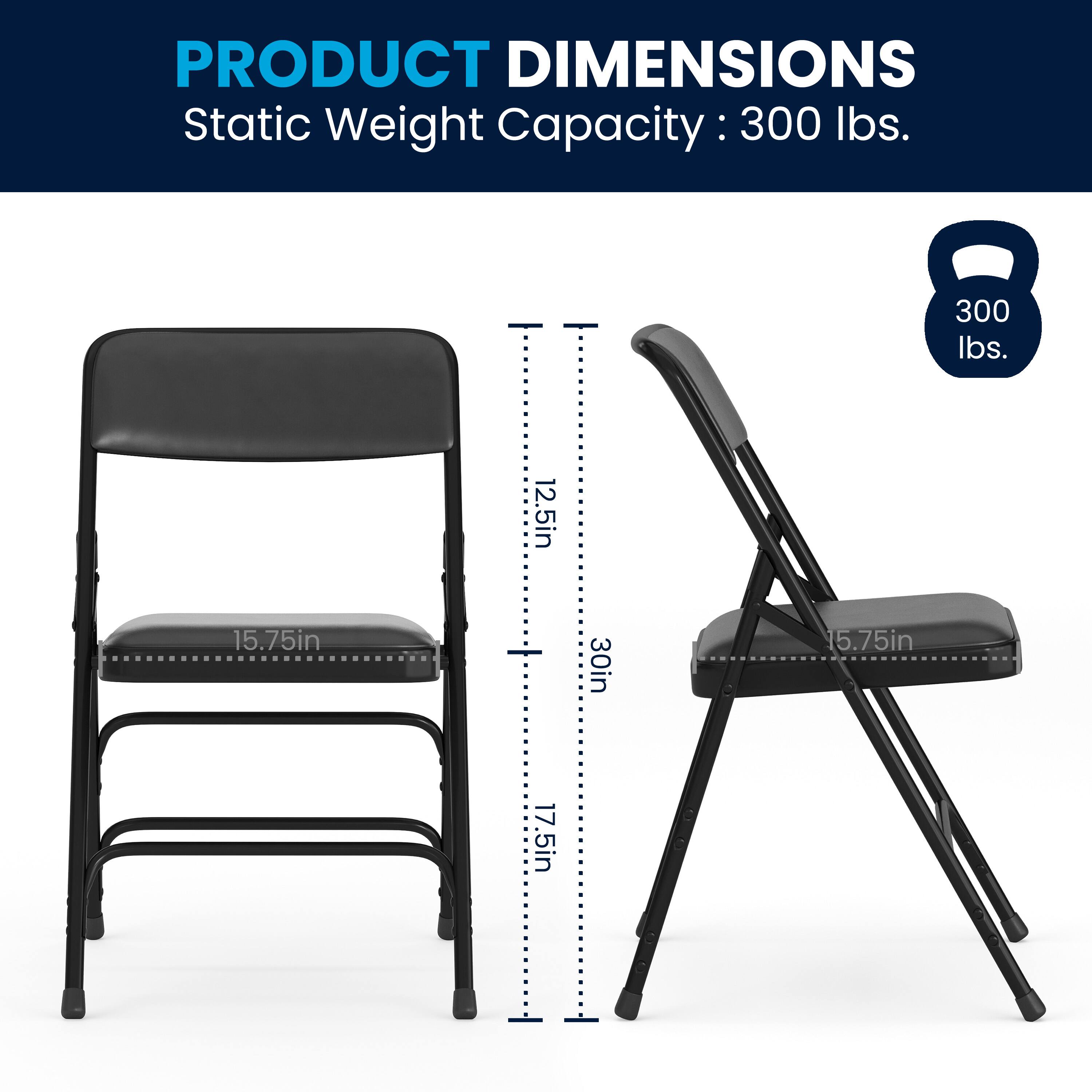 PRODUCT DIMENSIONS  
Static Weight Capacity: 300 lbs.  
12.5in  
15.75in  
30in  
5.75in  
17.5in