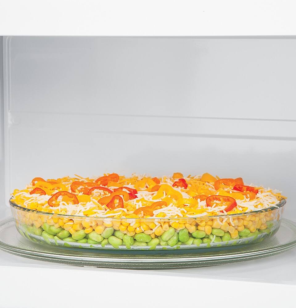 Alt View 16. Hotpoint - 1.6 Cu. Ft. Over-the-Range Microwave - White.