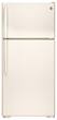 GE - 14.6 Cu. Ft. Top-Freezer Refrigerator - Bisque - Larger Front