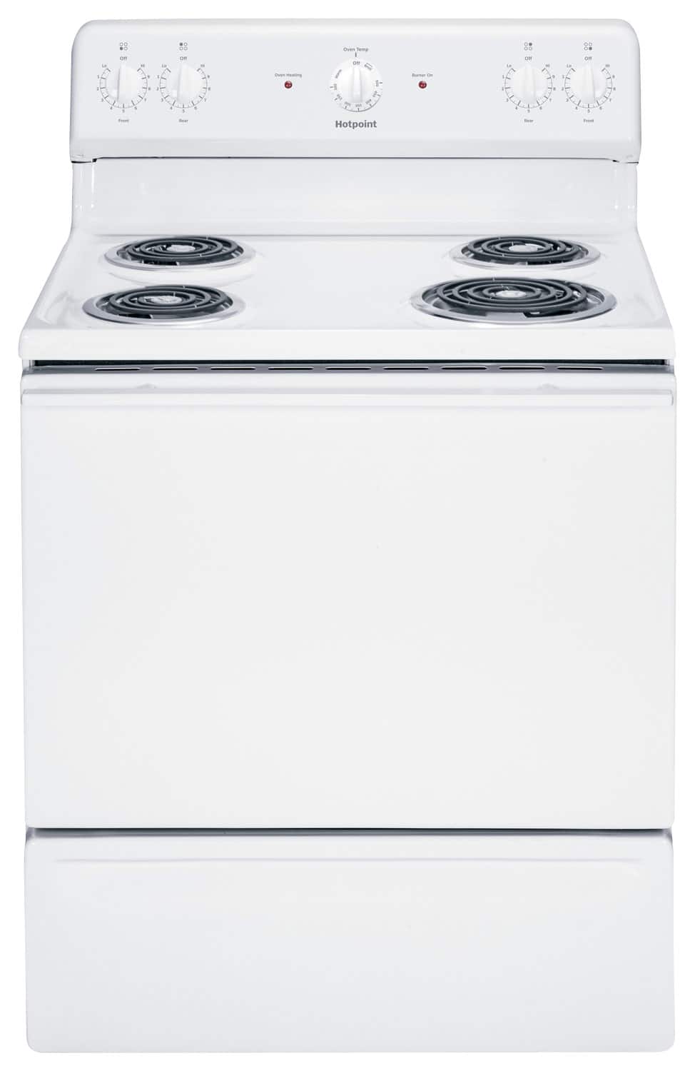 Customer Reviews Hotpoint 5.0 Cu. Ft. Freestanding Electric Range RB525DHWW Best Buy